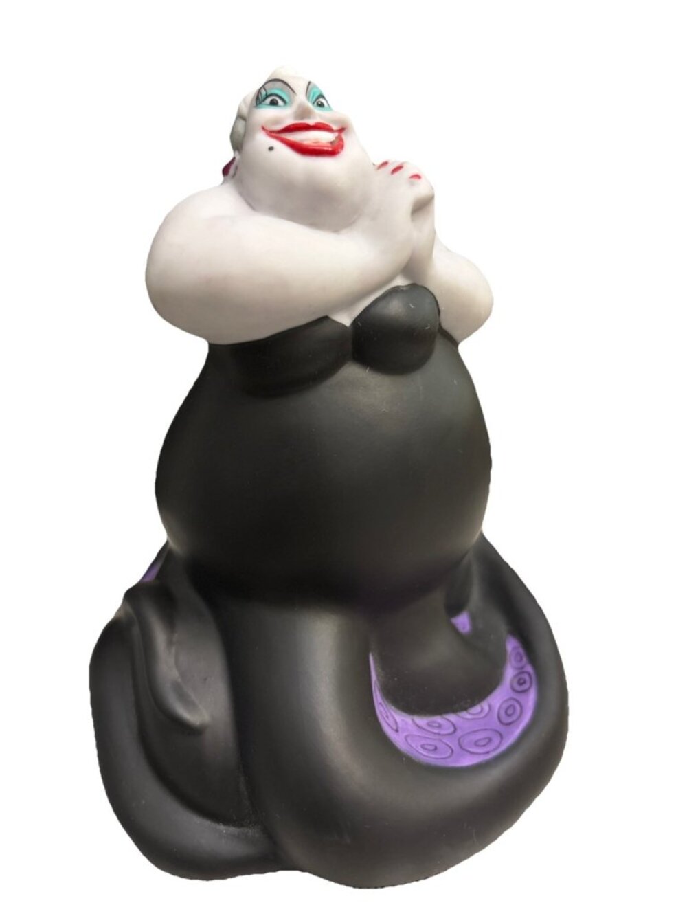 Vtg 90s Disney Little Mermaid Ursula Sea Witch Ceramic Priceline Figurine 5.5”
